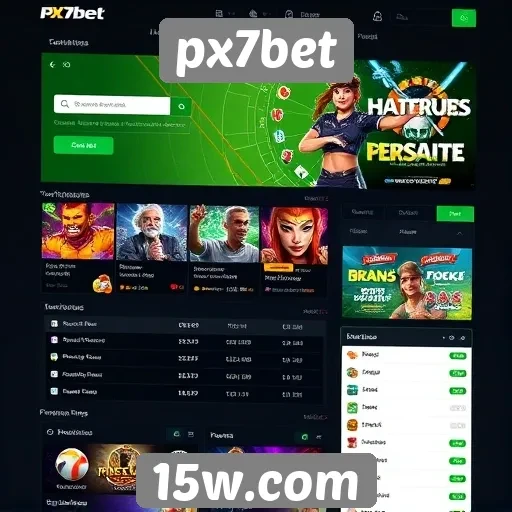 facilidade de navegação no px7bet