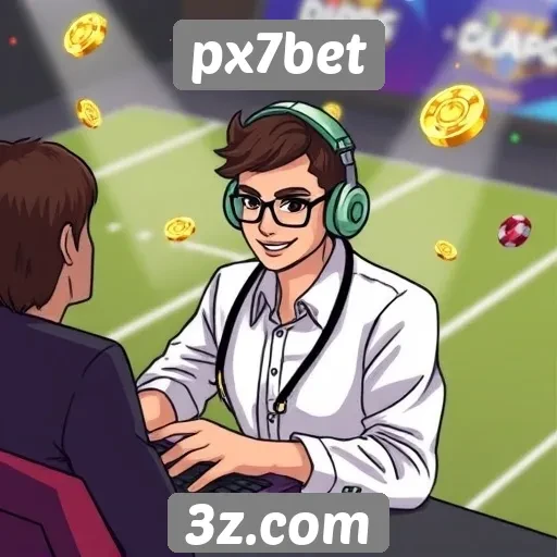 Suporte ao cliente e assistência no px7bet