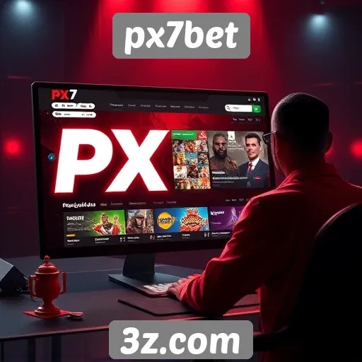 navegação intuitiva e design do site px7bet